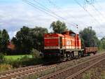 RVM (Regionalverkehr M�nsterland GmbH, M�nster) Diesellokomotive  61 (98 80 3295 953-4 D-RVM) type MaK G 1600 BB Baujahr 1974 Devesstra�e, Salzbergen 16-09-2021.