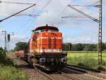 RVM (Regionalverkehr M�nsterland GmbH, M�nster) Diesellokomotive  61 (98 80 3295 953-4 D-RVM) type MaK G 1600 BB Baujahr 1974 Devesstra�e, Salzbergen 16-09-2021.
