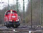 DB Cargo diesellocomotief 261 031-5 Rangierbahnhof K�len Gremberg.
