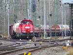 DB Cargo Diesellokomotive 261 031-5 rangierbahnhof Keulen Gremberg, Porzer Ringstra�e, K�ln 08-03-2018.
