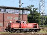 DB Cargo Diesellokomotive 294 783-6 mit Aufschrift  Railion  G�terbahnhof Oberhausen West 11-07-2024.