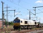 ECR (Euro Cargo Rail) Diesellocomotive 247 038-3 G�terbahnhof Oberhausen West 11-07-2024.
