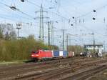 DB Schenker Lok 152 081-6 Rangierbahnhof Gremberg bei Gremberg Gnf (Gremberg Nord Fahrdienstleitung), Porzer Ringstra�e, K�ln 31-03-2017.