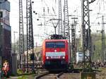 DB Schenker loc 189 026-8 G�terbahnhof Oberhausen West bei Stellwerk Mathilde 31-03-2017.
