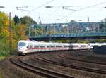 Zwei ICE Treibwagen, M�lheim an der Ruhr 13-10-2017.
