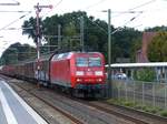 DB Cargo Lok 145 022-0 Gleis 2 Bahnhof Leschede bei Emsb�ren 13-09-2018.