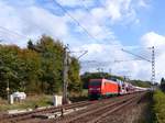 DB Lok 145 014-7 Tecklenburger Stra�e, Velpe 28-09-2018.