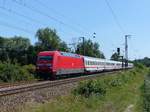 DB Lokomotive 101 016-4 Devesstra�e, Salzbergen 23-07-2019.