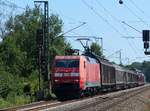 DB Cargo Lokomotive 152 093-1 Devesstra�e, Salzbergen 23-07-2019.