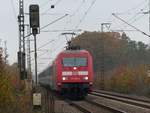 DB Lokomotive 101 125-3 Devesstra�e, Salzbergen 21-11-2019.
