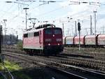 Railpool ex-DB Cargo Lokomotive 151 046-0 G�terbahnhof Oberhausen West 12-03-2020.