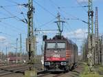 HSL Logistik Lokomotive 185 600-4 G�terbahnhof Oberhausen West 12-03-2020.