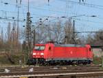 DB Cargo Lokomtive 185 339-9 G�terbahnhof Oberhausen West 12-03-2020.