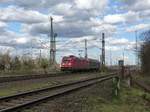 DB Cargo Lokomotive 185 402-5 G�terbahnhof Oberhausen West 12-03-2020.