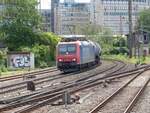 SBB Cargo Lokomotive 482 004-9 Bahnhof D�sseldorf-Rath 09-07-2020.