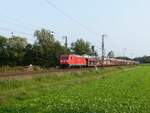 DB Cargo Lokomotive 185 211-0 Devesstra�e, Salzbergen 11-09-2020.