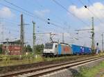 Lotos Kolej Railpool Lokomotive E 186 274-7 (NVR 91 80 6186 274-7 D-Rpool) G�terbahnhof Oberhausen West, Deutschland 02-09-2021.