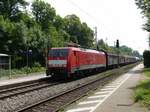 DB Cargo Lokomotive 189 086-2 mit G�terzug Gleis 2 Bahnhof Empel-Rees 18-06-2021.