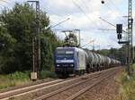 RBH (Rail Barge Harbour) Lokomotive 145 013-9 Devesstra�e, Salzbergen 16-09-2021.