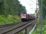 DB Cargo Lokomotive 189 065-6 Alt Sonsfeld / Weseler Landstra�e, Rees 30-07-2021.