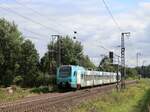 Keolis Eurobahn Stadler FLIRT 3 Triebzug ET 4.03 Devesstra�e, Salzbergen 16-09-2021.