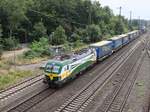 GYSEV (Gy�r-Sopron-Ebenfurti Vasut R�szv�nytarsasag) Lokomotive 471 500-3 (91 55 0471 500-3 H-GYSEV) Duisburg Entenfang, Deutschland 18-08-2022.