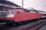 DB 120 134-2 in N�rnberg Hbf Februar 1989.