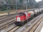 DB Schenker Diesellok 6511 mit G�terzug Gleis 6 Dordrecht 16-02-2017.