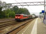 DB Schenker Lok 1611 mit G�terzug Gleis 6, Dordrecht 08-08-2014.
