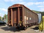 ZSLM (Zuid‐Limburgse Stoomtrein Maatschappij) Hbis Schiebewandwagen Baujahr 1971/1972 SNAV (Soci�t� Nouvelle des Ateliers de V�nissieux).
