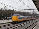 NS ICM Triebzug 4239 und 4060 Gleis 2 Bahnhof Amersfoort Centraal 20-02-2024.