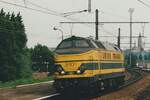 Am 17 September 2004 durchfahrt NMBS 5101 solo Antwerpen-Dam.