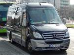 Mercedes Sprinter von Transport Lubiński aus Polen in Berlin.