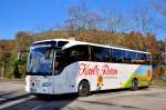 Mercedes Benz Tourismo von Karl Fischer Busreisen aus sterreich am 18.10.2014 in Krems.