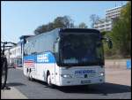 Mercedes Tourismo von Hebbel aus Deutschland im Stadthafen Sassnitz.