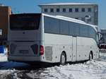 Mercedes Tourismo aus Deutschland im Stadthafen Sassnitz.