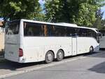 Mercedes Tourismo von Schwarzenberg aus Deutschland (ex Hassis Reisen) in Plau am See.