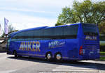 Mercedes Travego von ANKER Reisen aus der BRD in Krems gesehen.