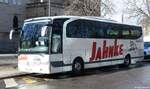 Jahnke Reisen aus Hockenheim | HD-NZ 110 | Mercedes-Benz Travego RHD | 13.03.2019 in Stuttgart