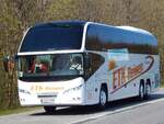 Neoplan Cityliner von ETK-Reisen aus Deutschland in Sassnitz.