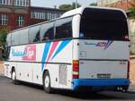 Neoplan Cityliner von Chayka-tour aus der Ukraine in Stettin.