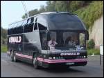 Neoplan Starliner von Oswald aus Deutschland im Stadthafen Sassnitz.