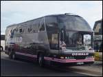 Neoplan Starliner von Oswald aus Deutschland im Stadthafen Sassnitz.