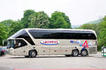 Neoplan Starliner von Lauwers Reisen aus Belgien in Krems gesehen.