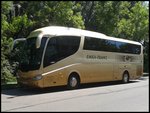 Scania Irizar von Emka-Trans aus Polen in Filderstadt.