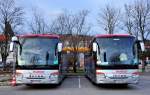 2mal BLAGUSS SETRA S400er-Serie im November 2012 in Krems.