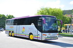 Setra 416 GT-HD von R.Weber Reisen aus der BRD in Krems gesehen.