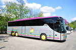 Setra 416 GT-HD von R.Weber Reisen aus der BRD in Krems gesehen.