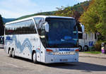 Setra 416 HDH von Schdel Reisen aus der BRD in Krems gesehen.