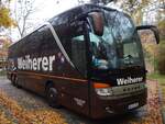 Setra 416 HDH von Weiherer aus Deutschland in Binz.